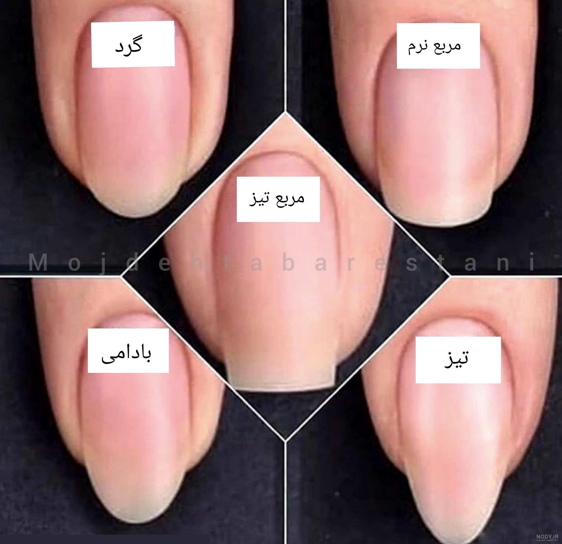 عکس مدل کاشت ناخن با ژل عکس مدل کاشت ناخن با ژل