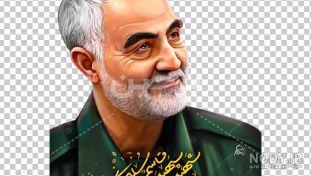 عکس نقاشی چهره قاسم سلیمانی ❤️ [ بهترین تصاویر ]