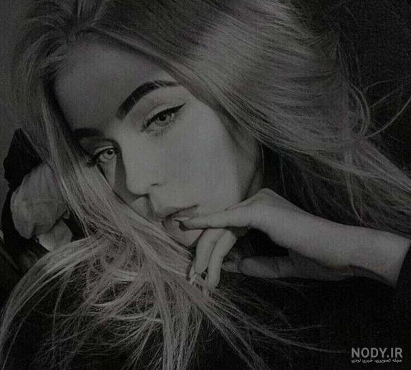 عکس پروفایل دخترونه خاص سیاه و سفید - عکس نودی