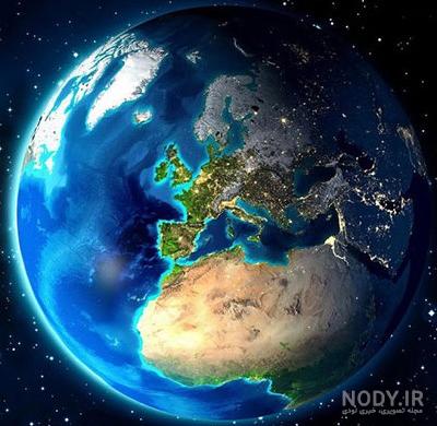 عکس کره زمین از ماه - عکس نودی