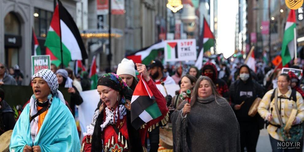 مشرق نیوز - عکس/ تظاهرات بزرگ حمایت از فلسطین در میشیگان مشرق نیوز - عکس/ تظاهرات بزرگ حمایت از فلسطین در میشیگان