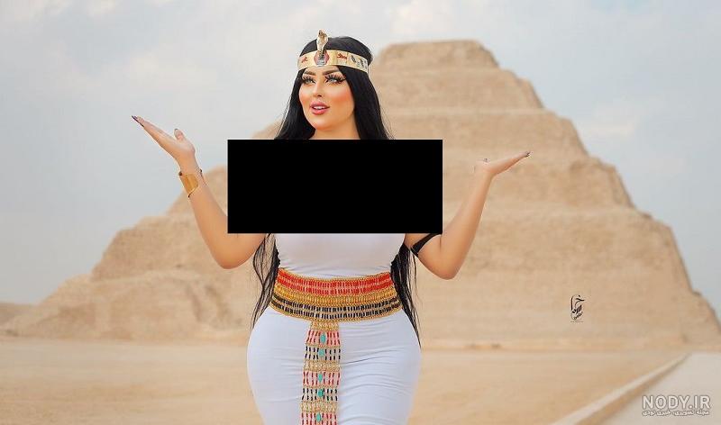 دستگیری مدل مصری به دلیل گرفتن عکس های مبتذل در برابر اهرام مصر ... دستگیری مدل مصری به دلیل گرفتن عکس های مبتذل در برابر اهرام مصر ...