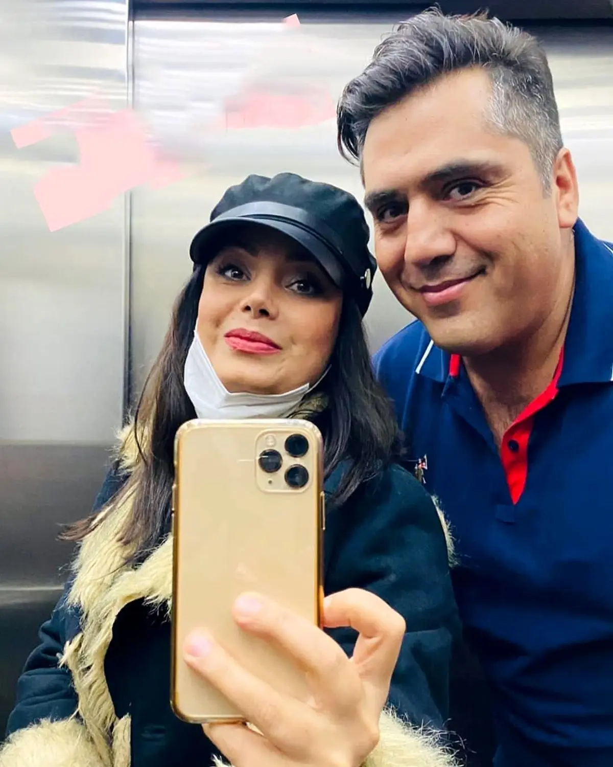 صبا راد با همسرش در ترکیه + عکس