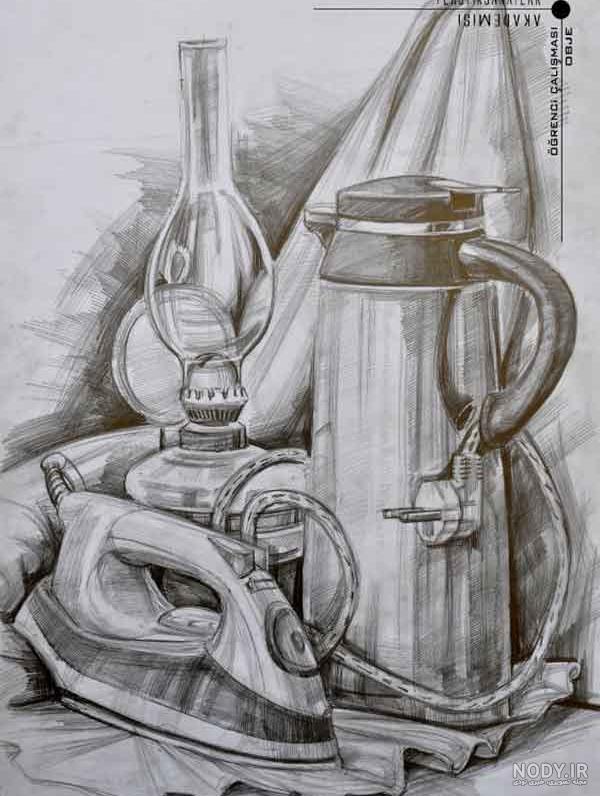 طرح نقاشی پرنده - عکس نودی