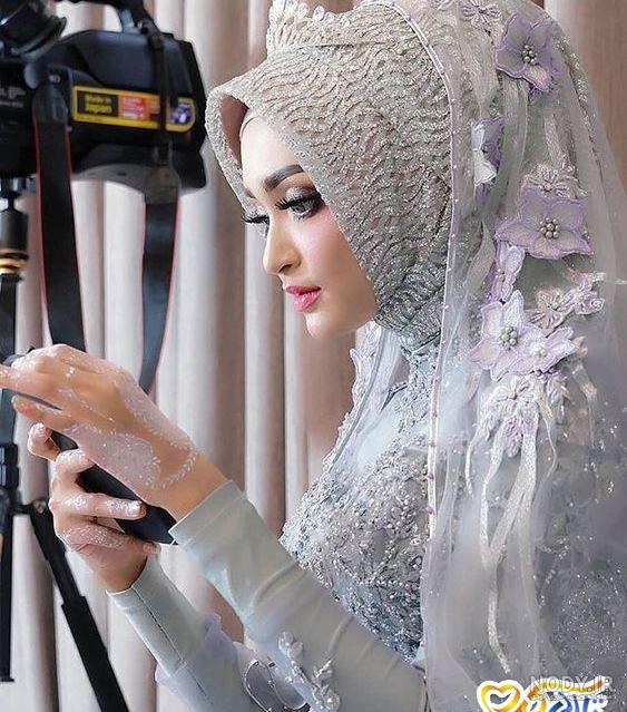 عکس با حجاب عروس - عکس نودی