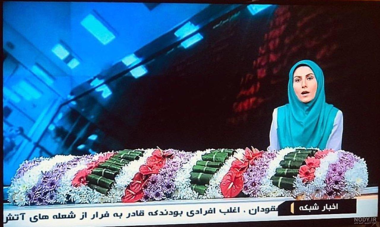 عکس: خبرنگار ایرانی بالای جنازه قذافی