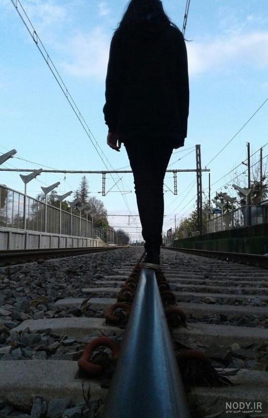 عکس دختر ایرانی در طبیعت