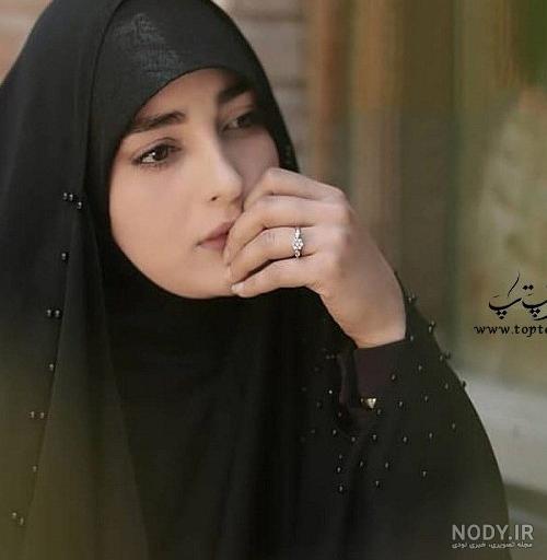 عکس دختر با چادر 1401 | عکس پروفایل دختر چادری در پاییز | عکس دختر ...