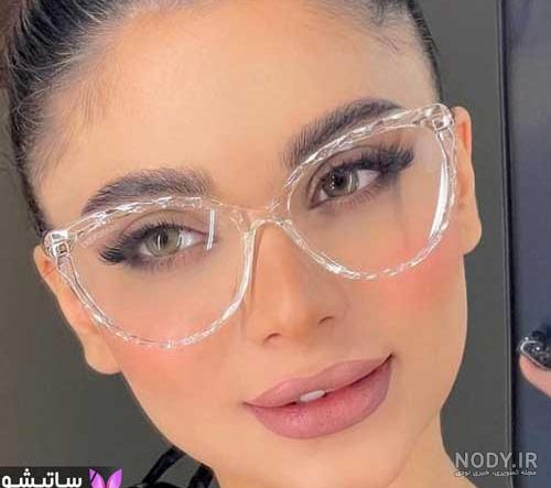عکس دخترانه با عینک طبی