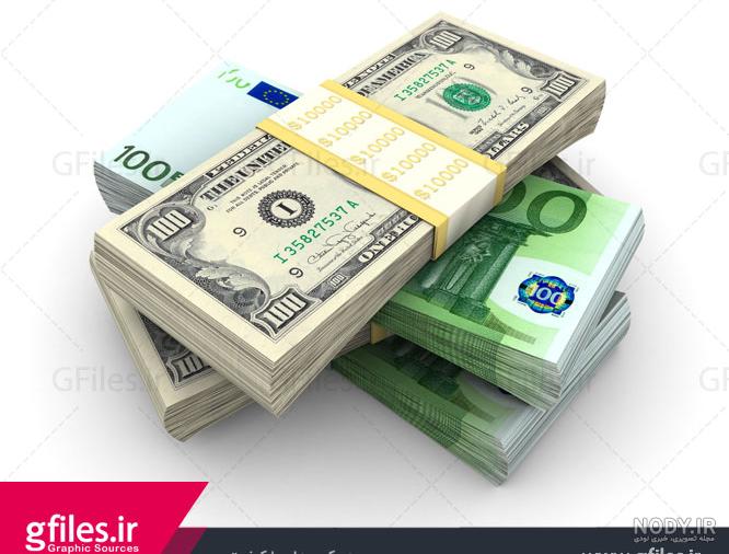 عکس دلار پشت