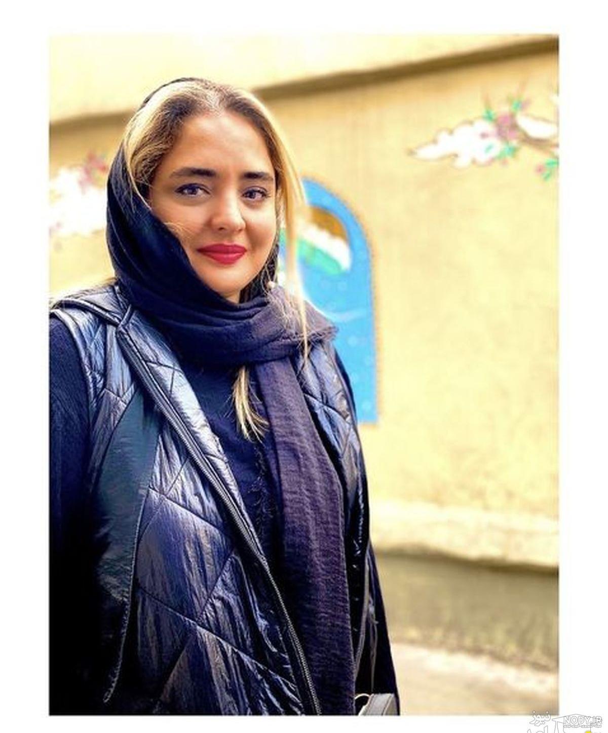 عکس دیده نشده از نرگس محمدی و همسرش