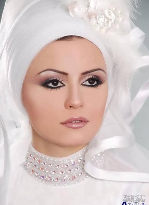 عکس عروس حجاب دار
