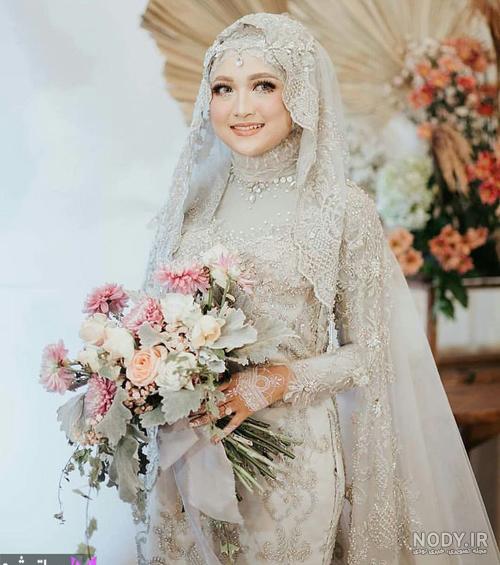عکس عروس محجبه