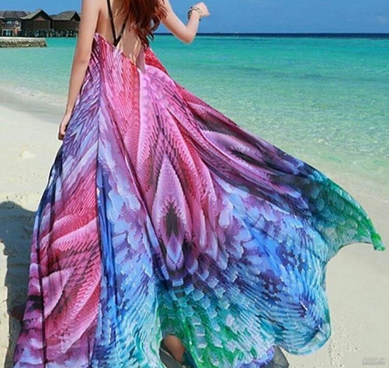 عکس غروب دریا دخترانه عکس غروب دریا دخترانه