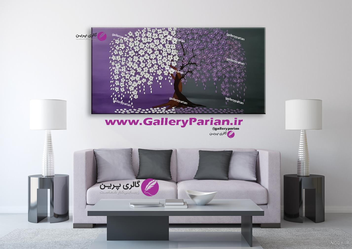 عکس نقاشی کودک روی دیوار