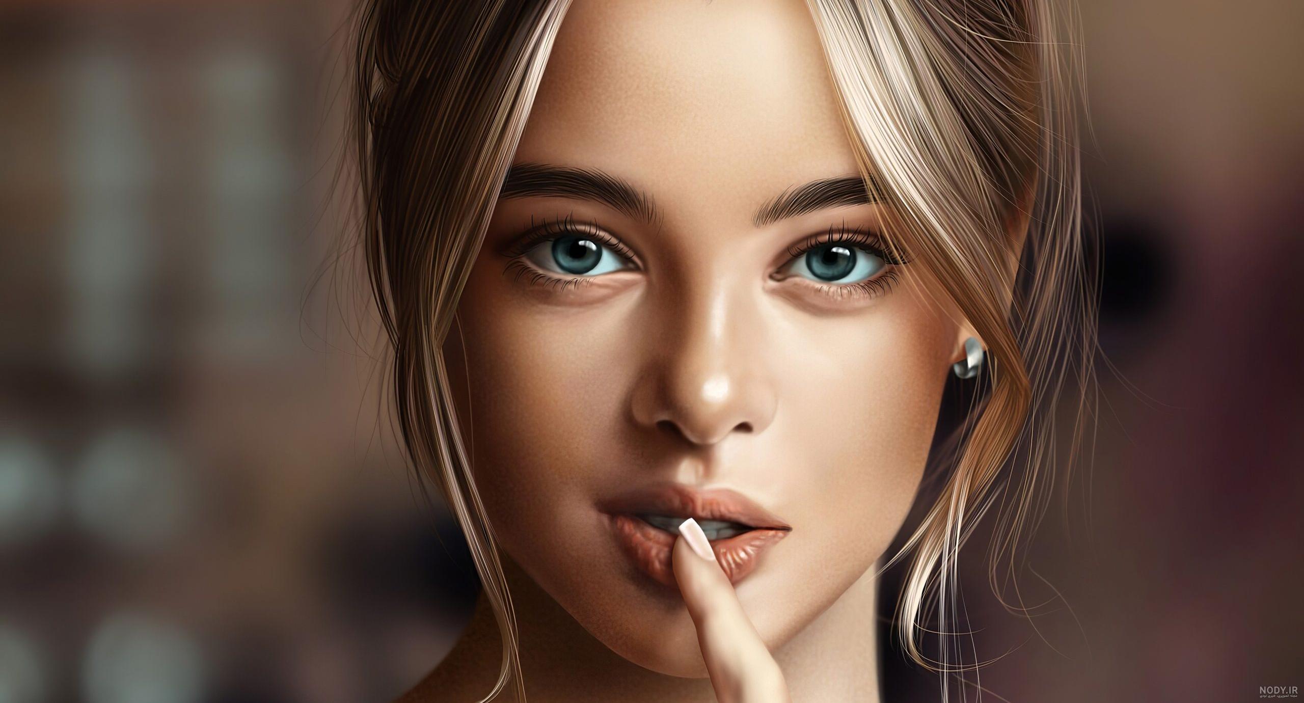 عکس پروفایل دخترونه شیک متن دار عاشقانه جدید - عکس نودی