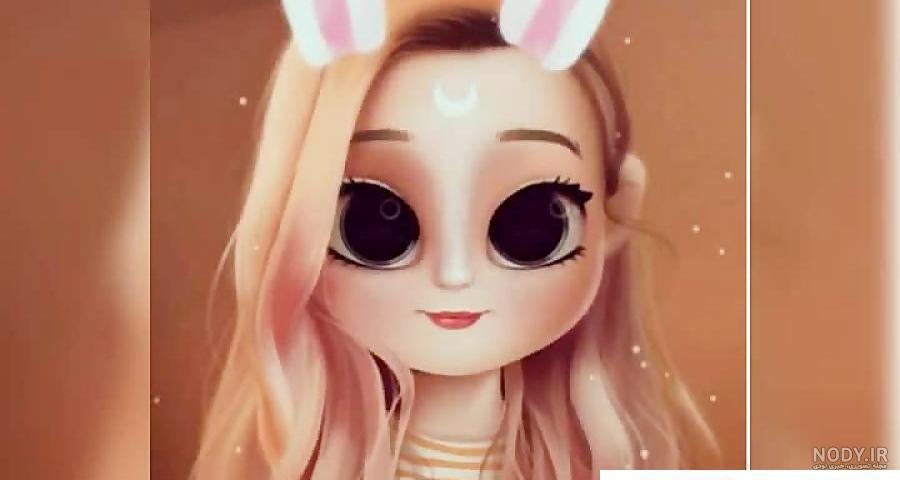 عکس پروفایل دخترونه فانتزی عروسکی با متن