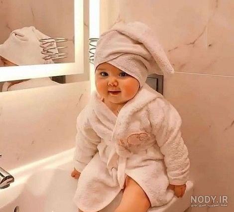 عکس پسر بچه نوزاد تپل