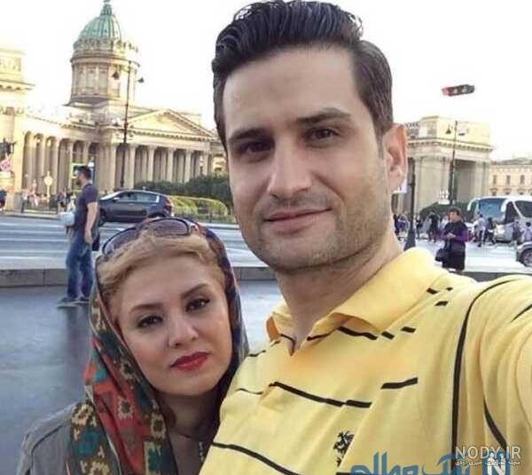 عکس پویا امینی و همسرش