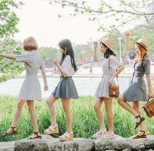عکس چهار نفره دخترونه برای پروفایل گروه ❤️ [ بهترین تصاویر ]