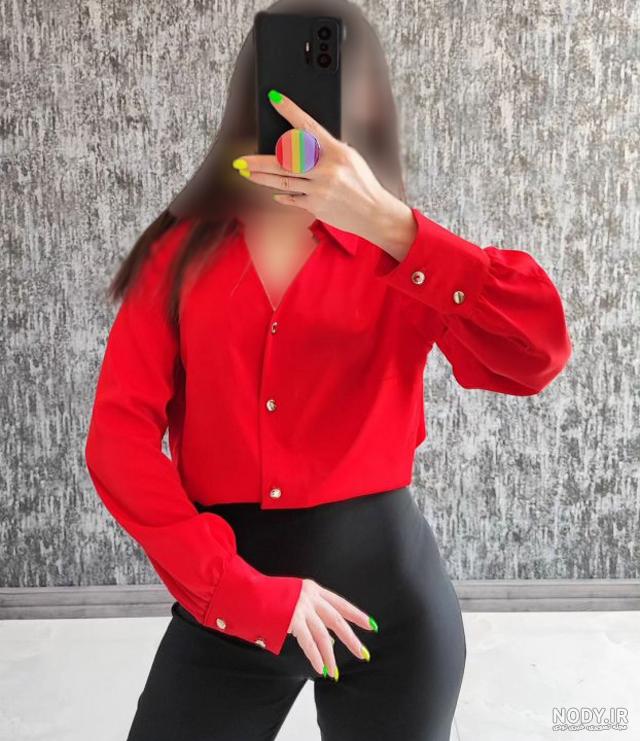 ۴۰ مدل شومیز قرمز مجلسی جدید ۱۴۰۲ ؛ جذابیتی شیک و بی‌نظیر برای ...