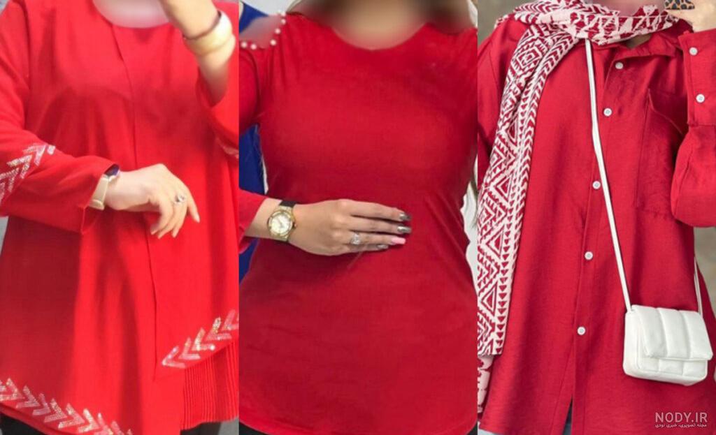۴۰ مدل شومیز قرمز مجلسی جدید ۱۴۰۲ ؛ جذابیتی شیک و بی‌نظیر برای ...