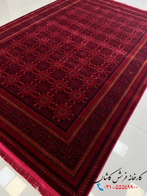 خرید و قیمت فرش ۹ متری ، طرح خاطره ، رنگ زرشکی | ترب
