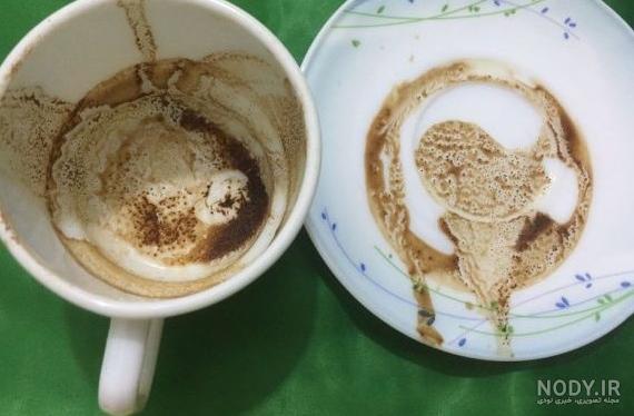 عکس جوجه در فال قهوه عکس جوجه در فال قهوه