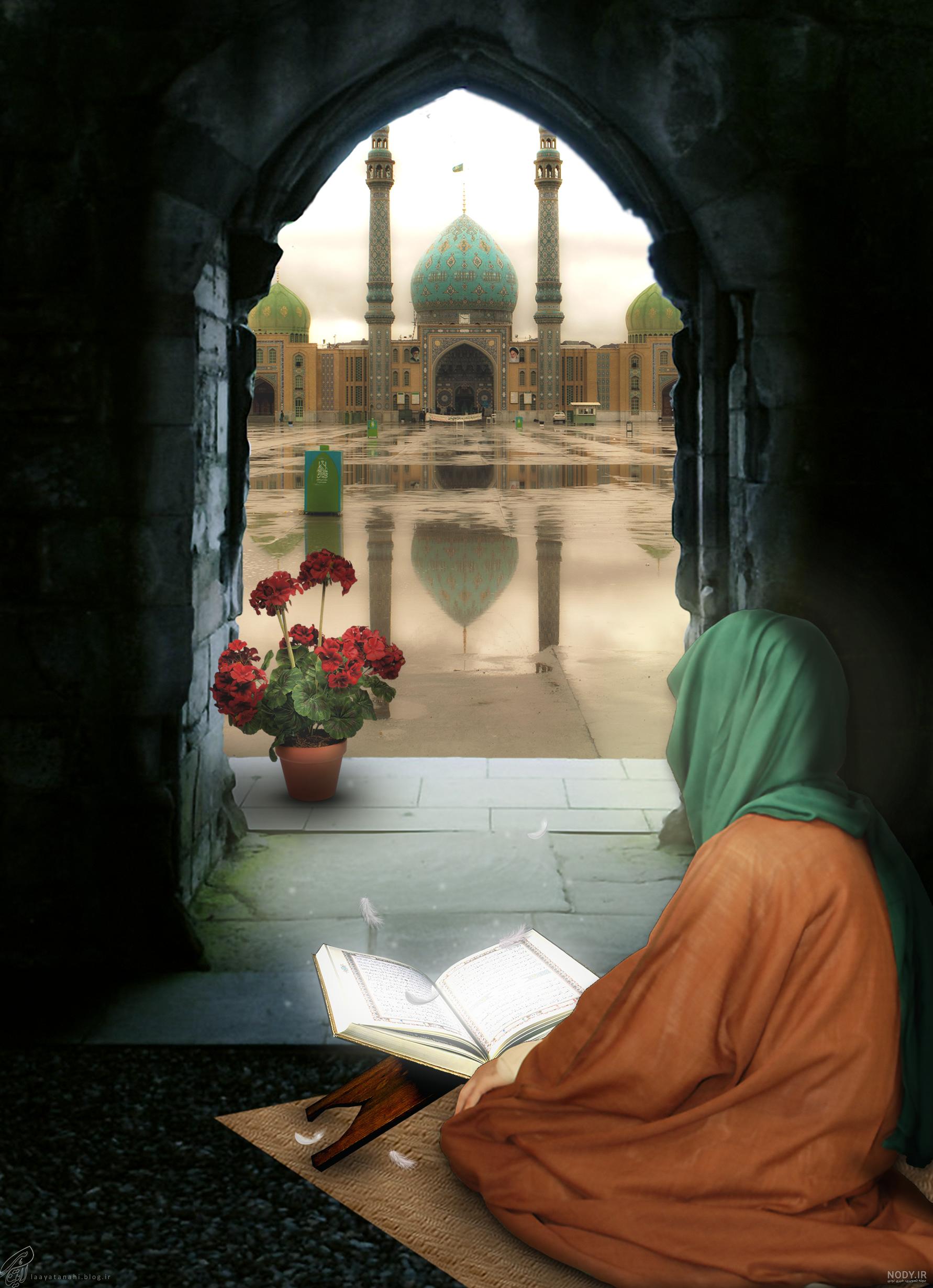 عکس واقعی امام زمان در جمکران