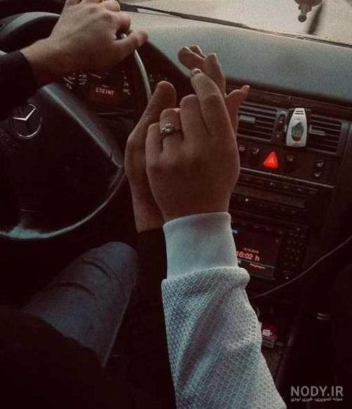عکس خفن عکس دست دونفره طبیعی تو ماشین پژو پارس