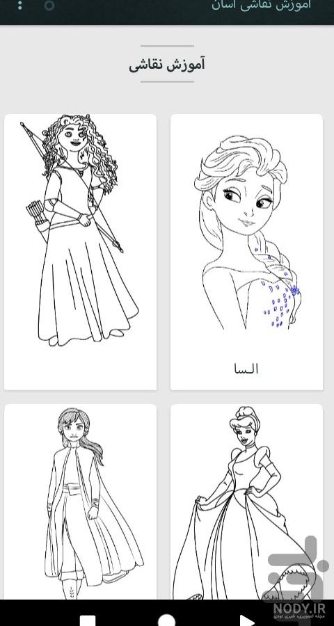 آموزش نقاشی کودکانه بسیار زیبا و کودکانه