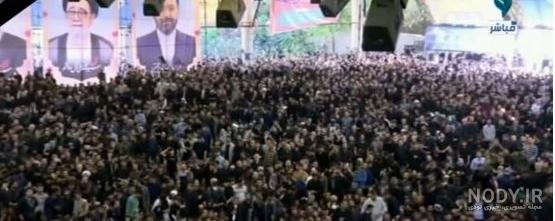 اجتماع مردم ایران به‌مناسبت شهادت آیت‌الله رئیسی/ تهرانی‌ها در ...