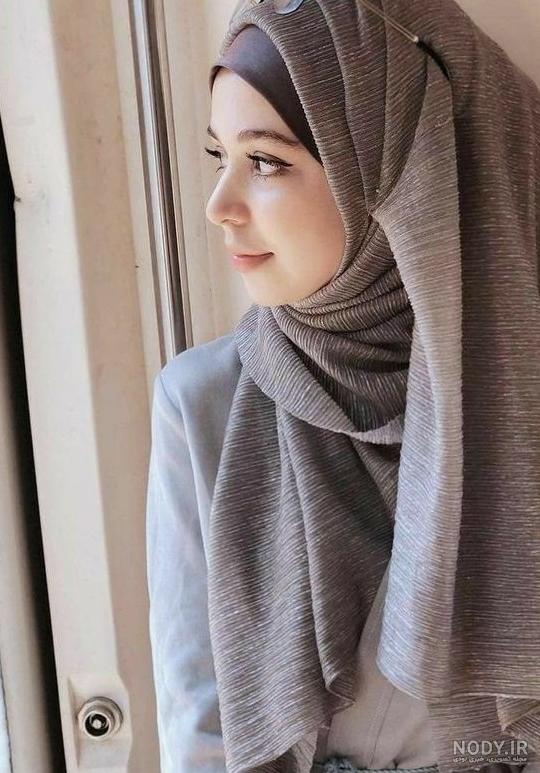 عکس حجاب زیبا با چادر فانتزی