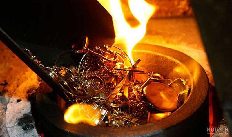 عکس طلای اب سده