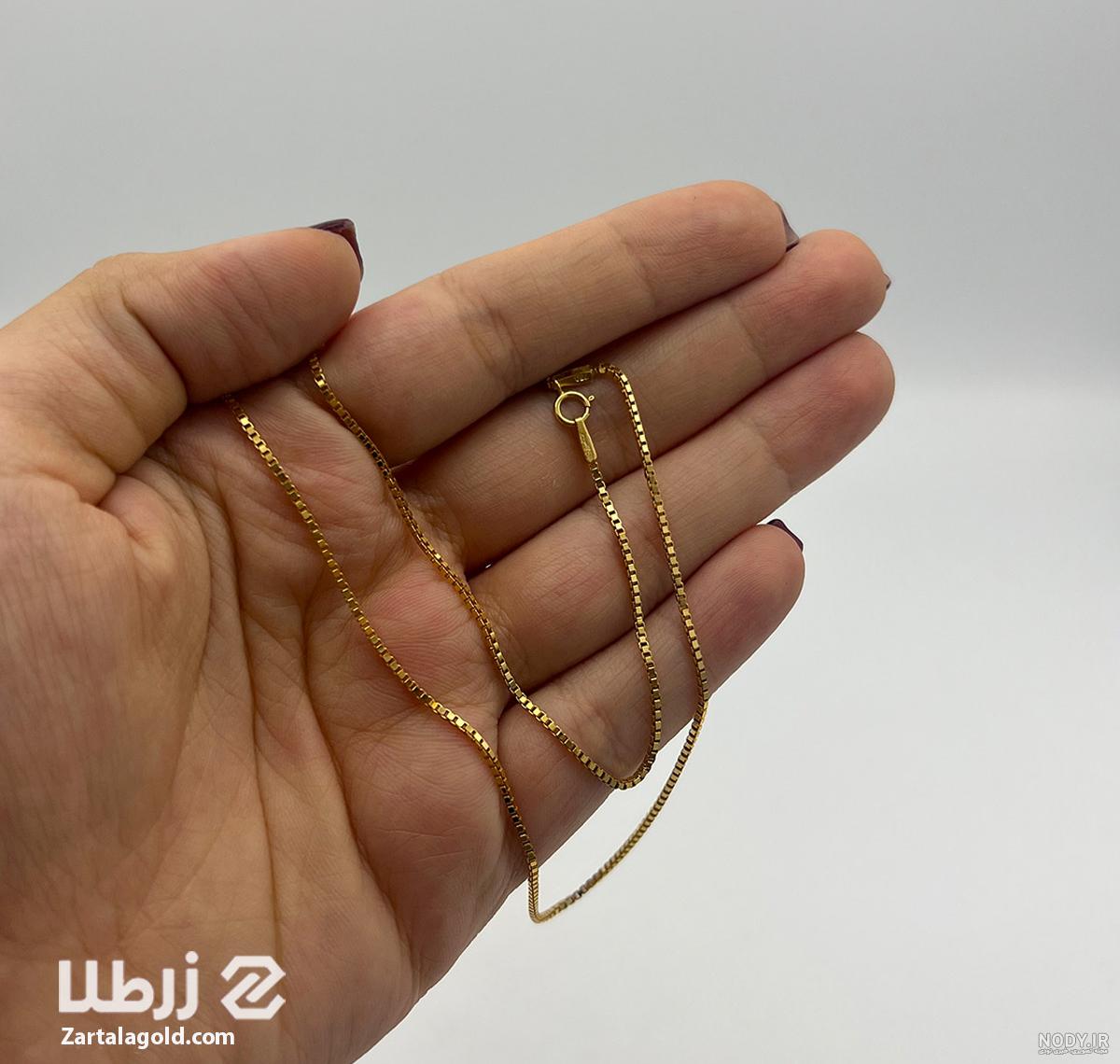 زنجیر طلا کارتیه سنگین | طلا کم اجرت جمینو زنجیر طلا کارتیه سنگین | طلا کم اجرت جمینو