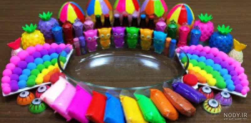 ساخت اسلایم _ اسلایم ژله ای و شفاف ساخت اسلایم _ اسلایم ژله ای و شفاف