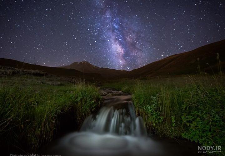 عکس آسمان شب در ایران عکس آسمان شب در ایران