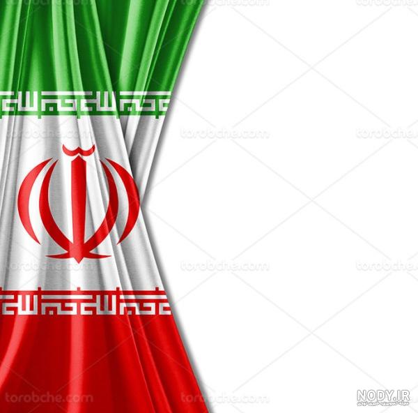 عکس خیلی زیبا از پرچم ایران