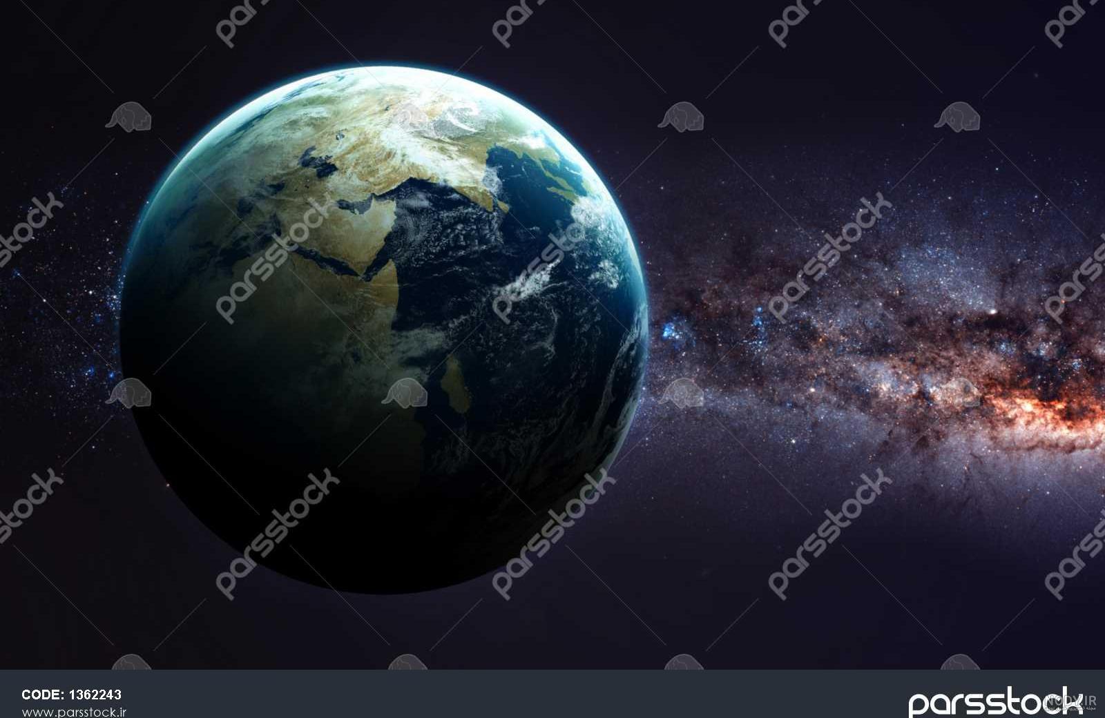 عکس کره زمین در شب و روز