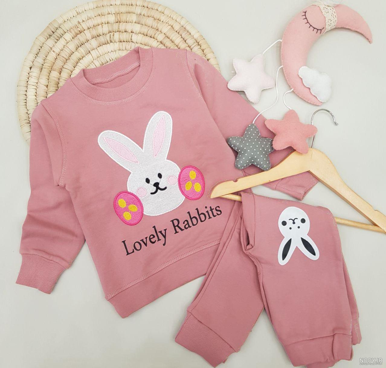 فروشگاه اینترنتی لباس بچه گانه کودک من - بلوزشلوار خرگوش LOVELY فروشگاه اینترنتی لباس بچه گانه کودک من - بلوزشلوار خرگوش LOVELY