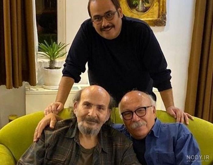 ویدئو دردناک از بی‌قراری علی داوودنژاد لحظه خاکسپاری برادرش رضا داوود نژاد