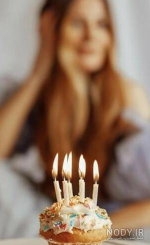 ژست عکس دو نفره تولد در کافه ژست عکس دو نفره تولد در کافه