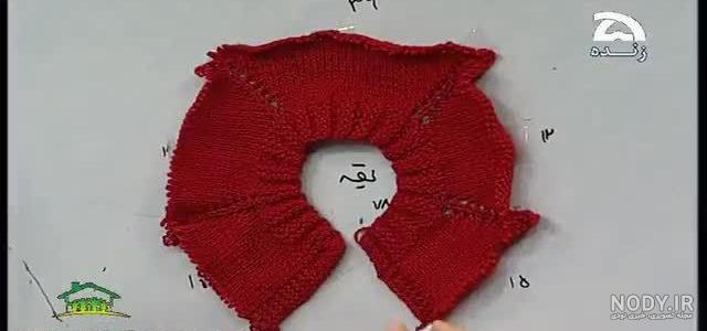 آموزش پلیور مردانه یقه هفت