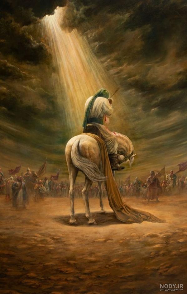تصاویر/ تصویرسازی از واقعه کربلا - تسنیم
