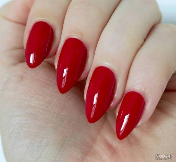 طراحی با لاک قرمز و قلب های سفید ناخن برای ولنتاین - ویدائو طراحی با لاک قرمز و قلب های سفید ناخن برای ولنتاین - ویدائو