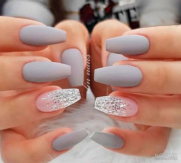 طراحی ناخن با لاک صورتی براق و مات؛ ۳۰ مدل دخترانه و زنانه - ستاره
