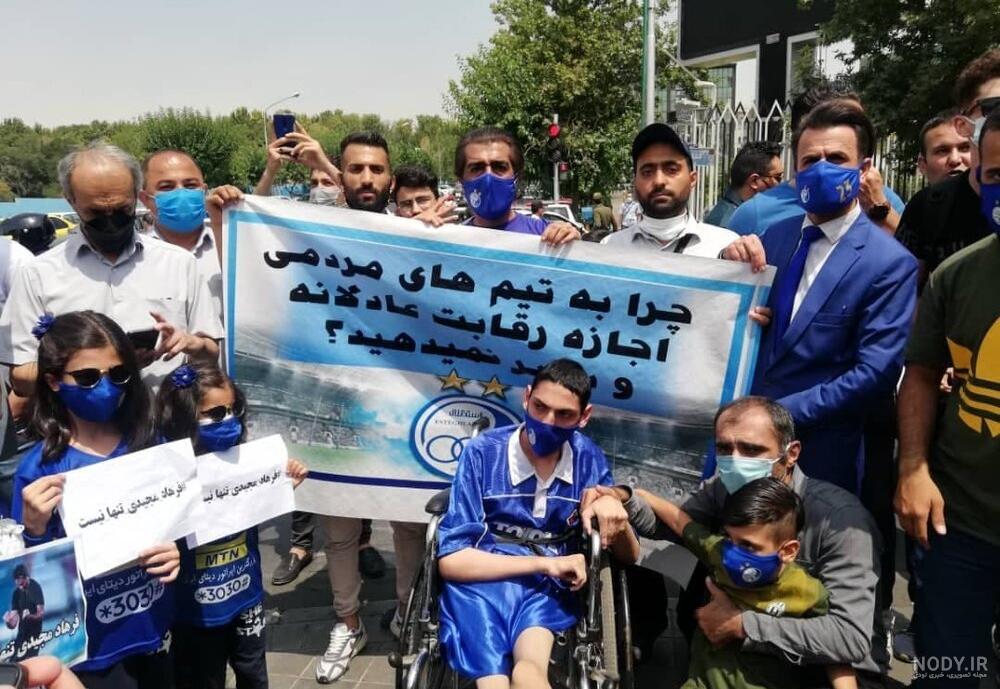 عکس افتخاری مدیرعامل استقلال
