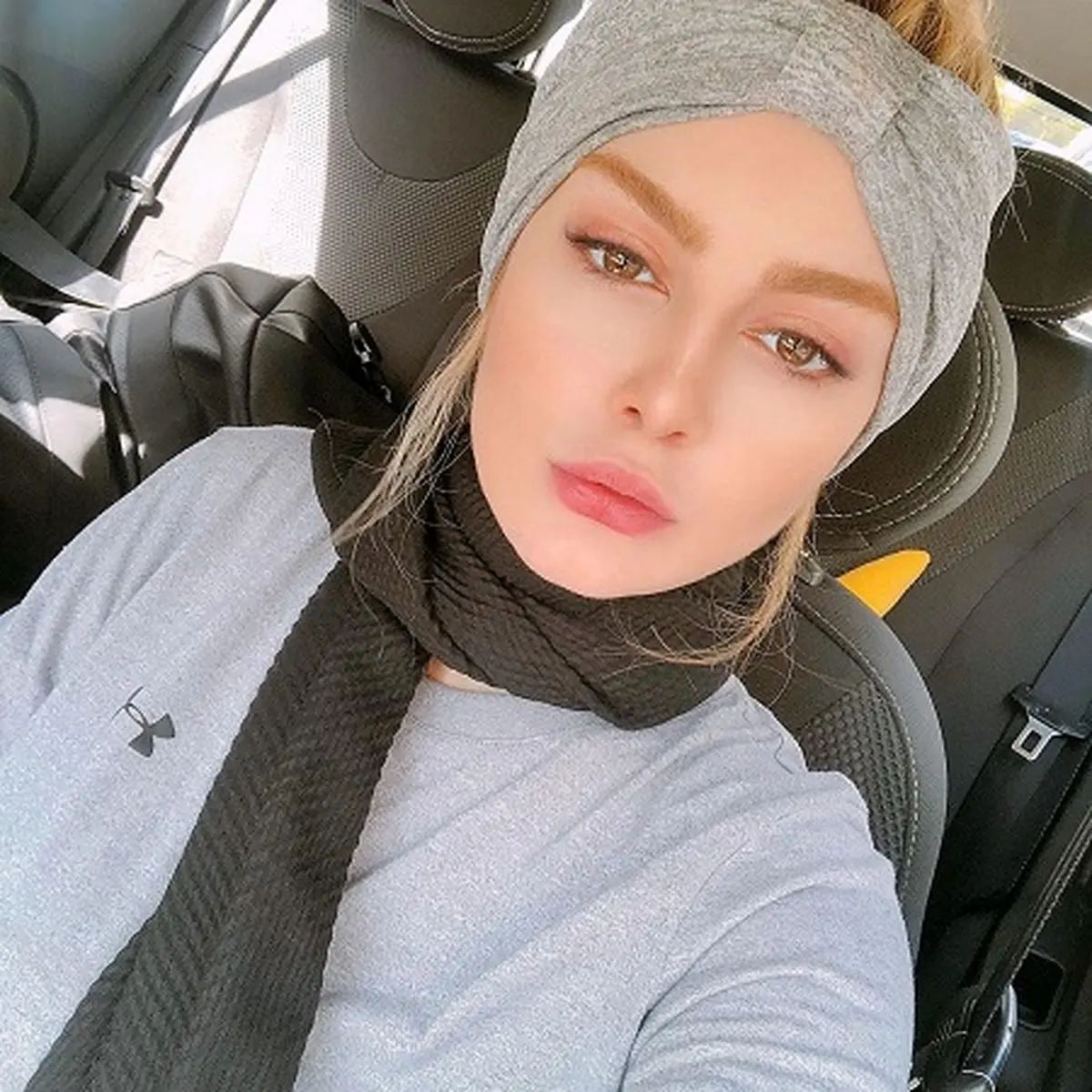 عکس با حجاب سحر قریشی در ماشین + عکس عکس با حجاب سحر قریشی در ماشین + عکس