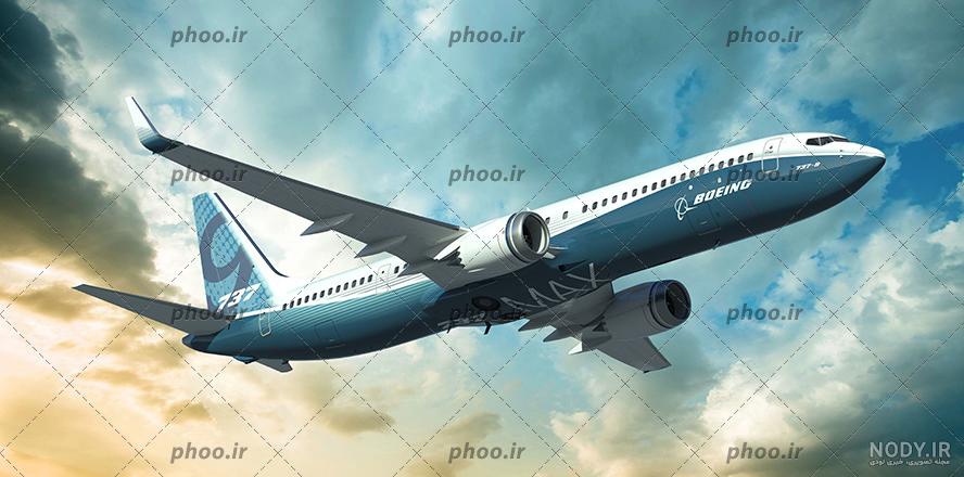 عکس با کیفیت چمدان و کره زمین در کنار یکدیگر و هواپیما در حال پرواز ...
