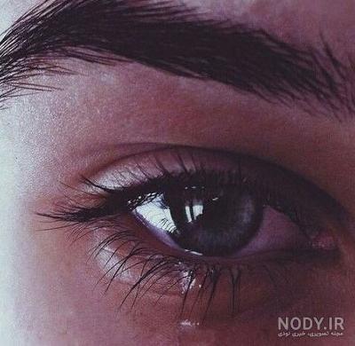 عکس دختر با گریه